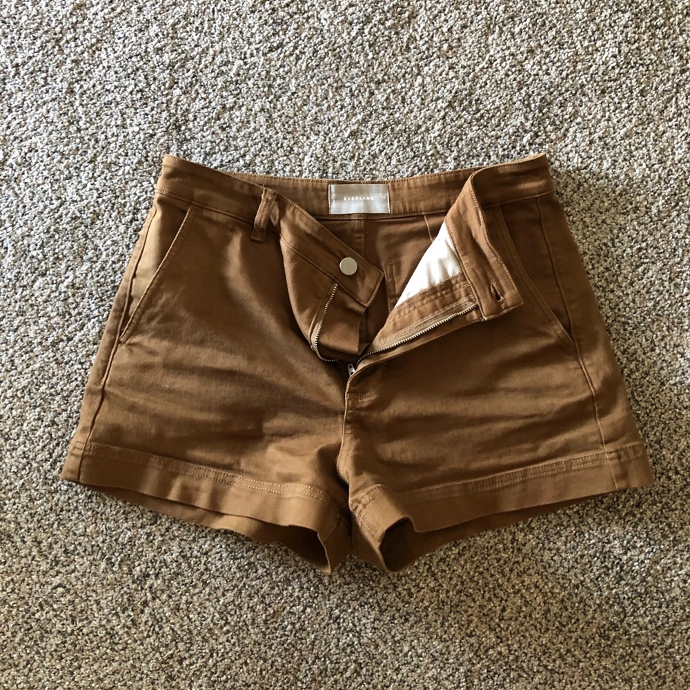 🌹 Everlane The Cotton Twill Short Ochre